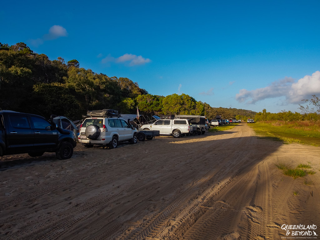 Camping at Fraser Island