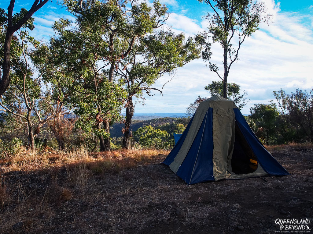 Camping at Mount Moffatt, Carnarvon National Park