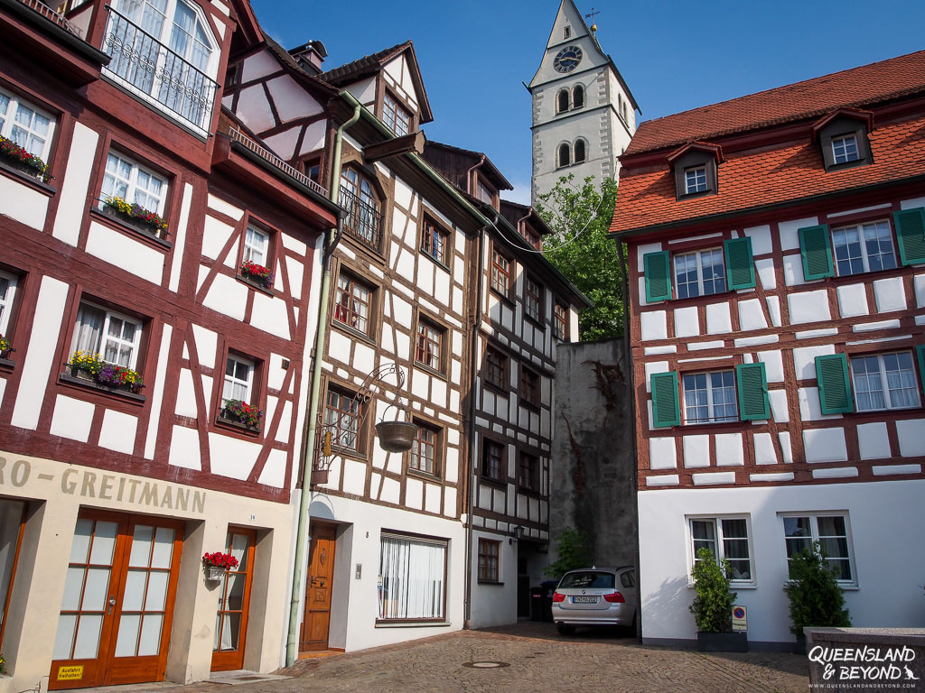 Timber-frame houses in Meersburg