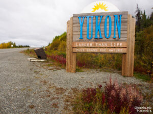 Yukon sign, Haines Highway