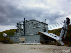 Historic dredge, Dawson City