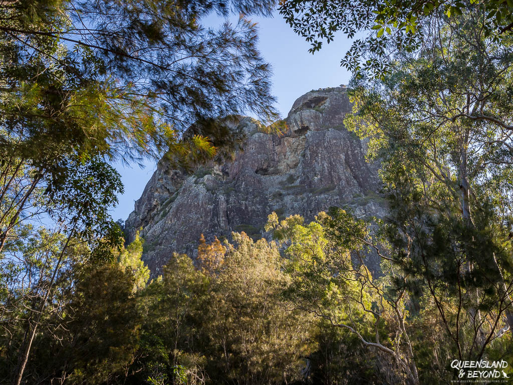 View of Tibrogargan, Glass House Mountains National Park