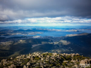 View from Mount Wellington, Hobart