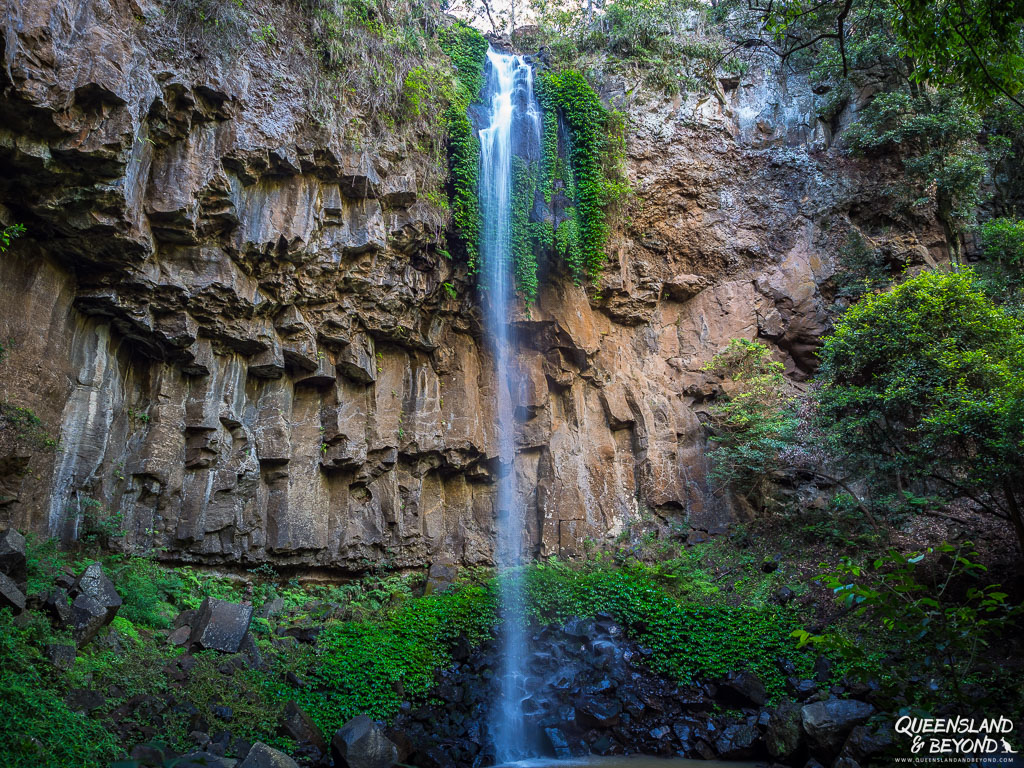 Waterfall along the Falls Drive