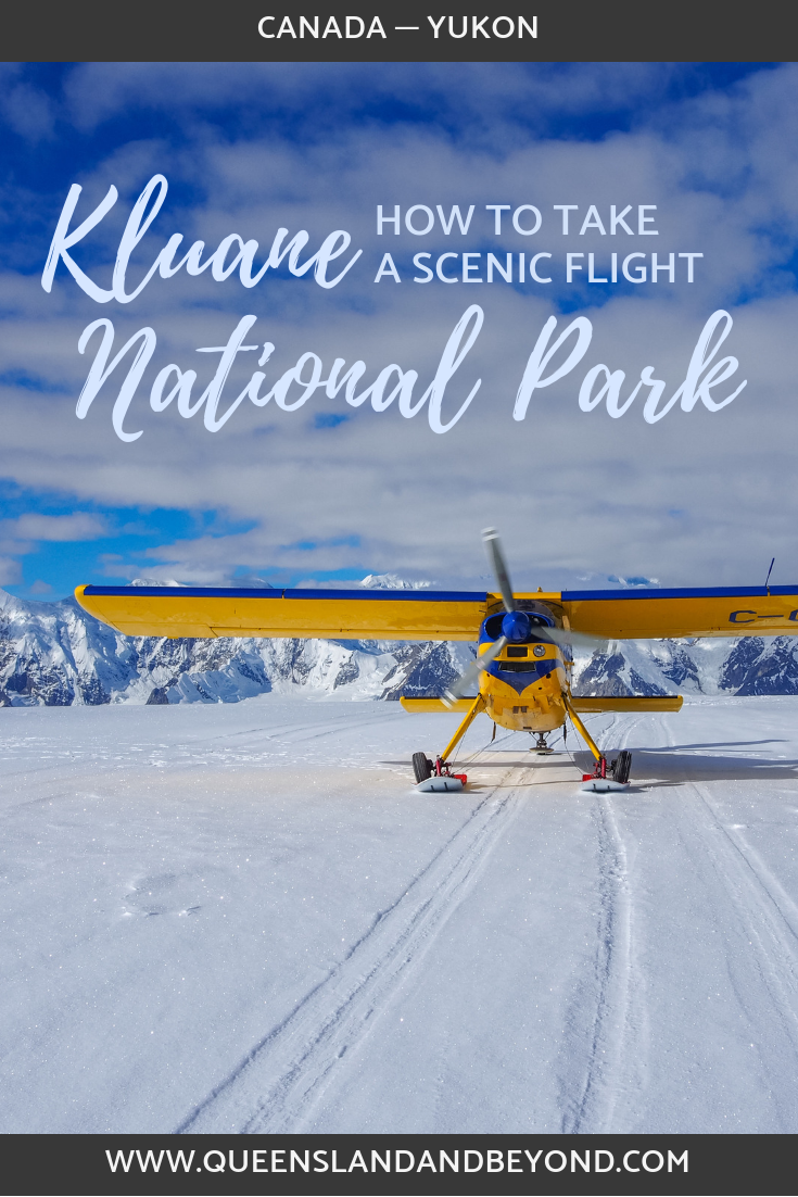 Scenic flight over Kluane National Park