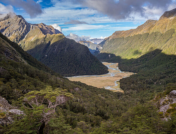 Hiking Routeburn Track