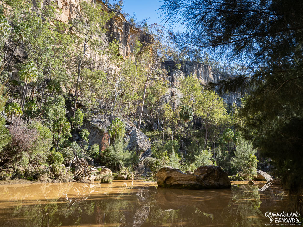 Inside Robinson Gorge, Expedition National Park