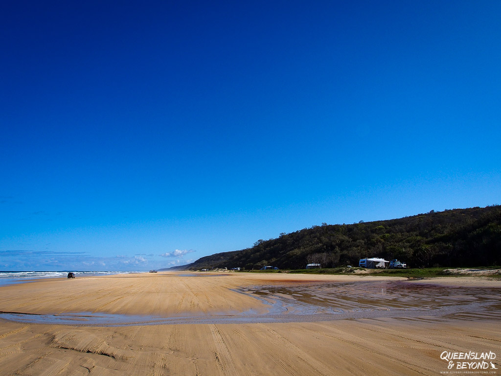 Camping at Teewah Beach