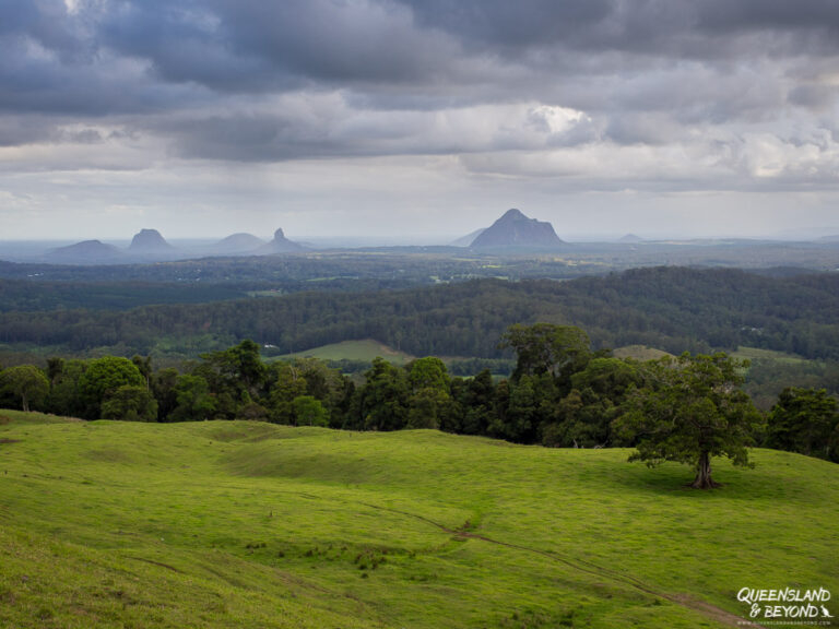 How to Do a Scenic Drive through the Glass House Mountains