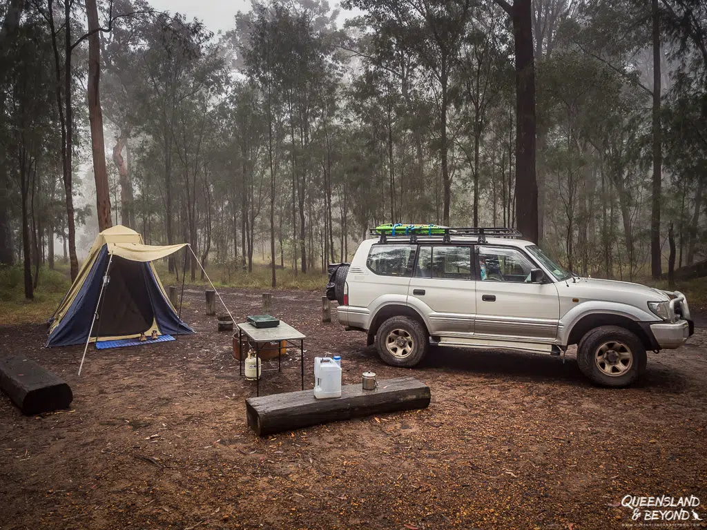 Camping at Blackdown Tableland National Park