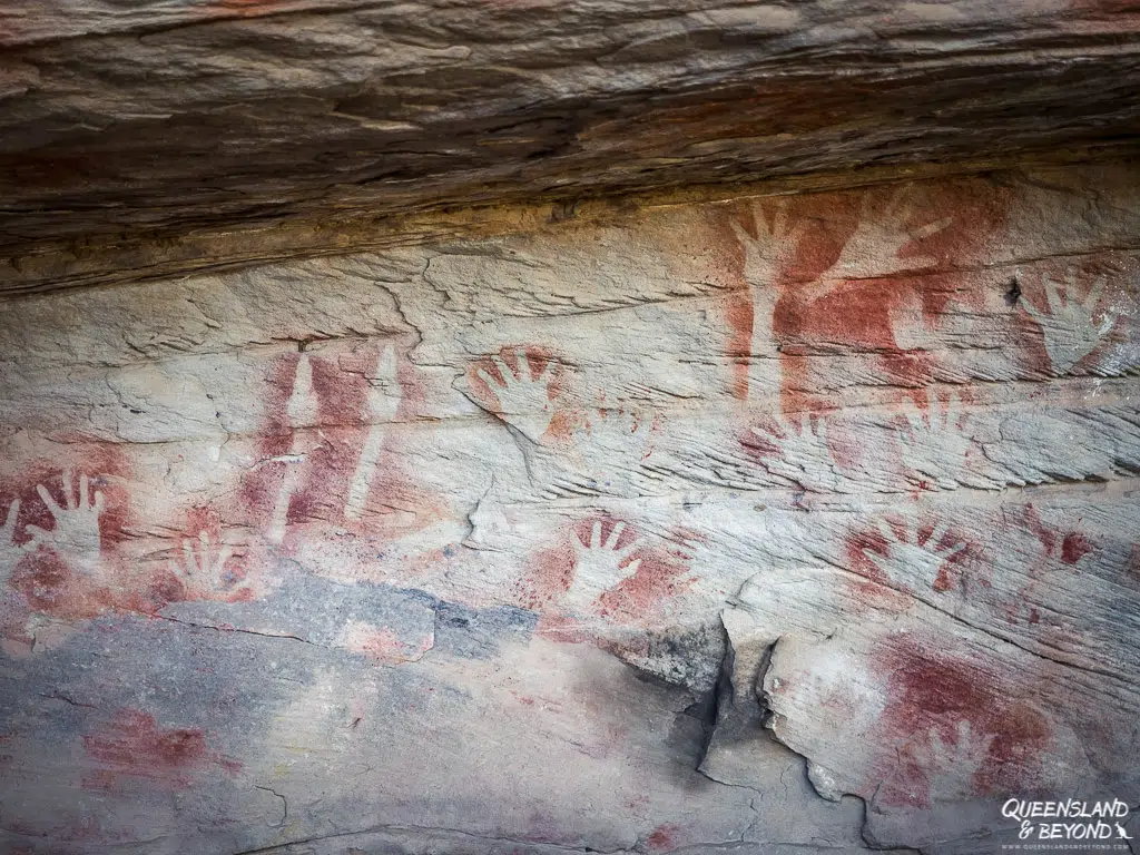 Rock art at Mount Moffatt