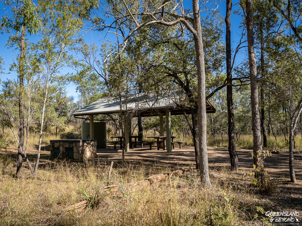 Camping area at Auburn River National Park