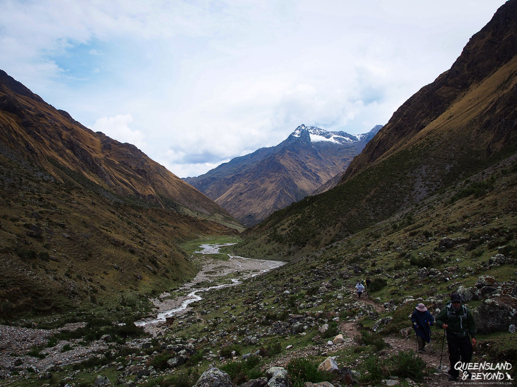 Valley views along the Salkantay Trail