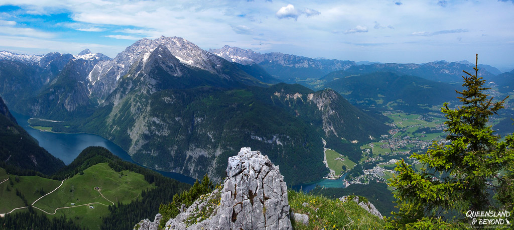 Views from the summit of Mount Jenner