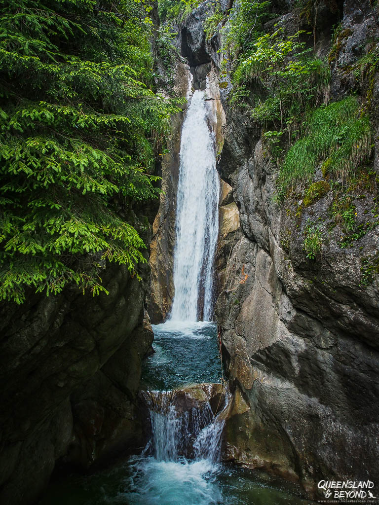 Tatzelwurm waterfall