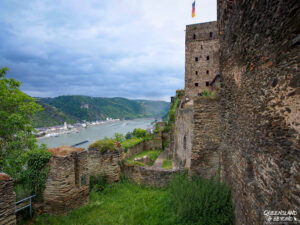 View of the Rhine River from Burg Rheinfels
