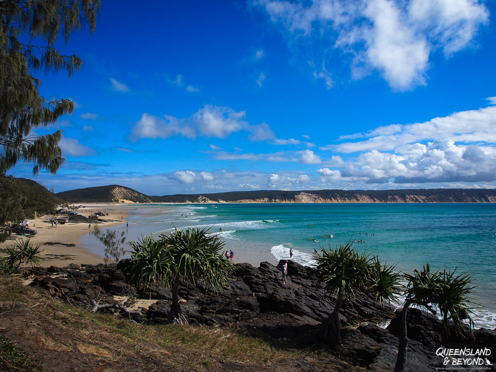 View of Rainbow Beach from Double Island Point