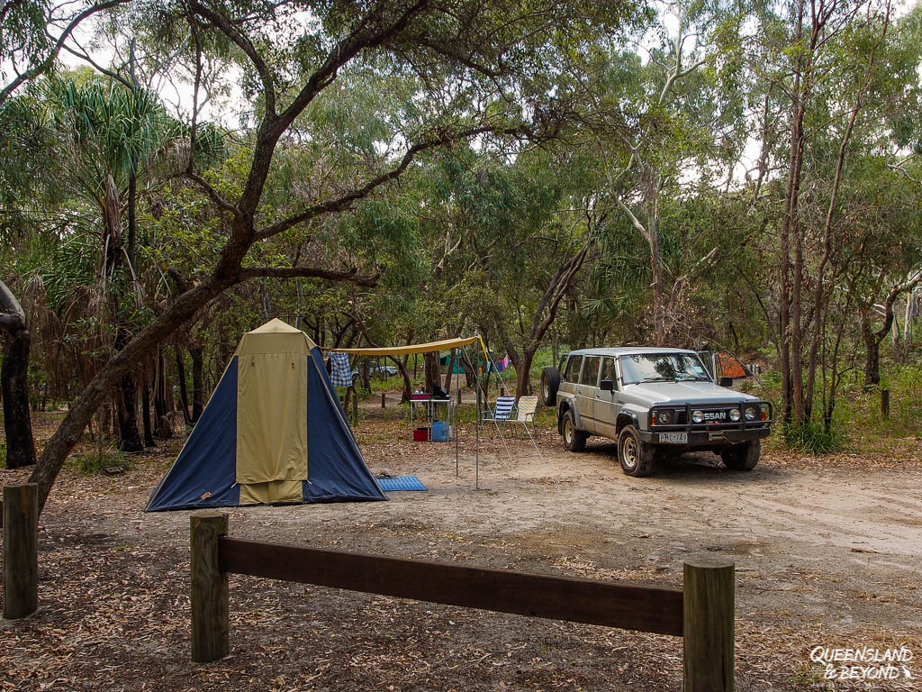 Camping at Fraser Island