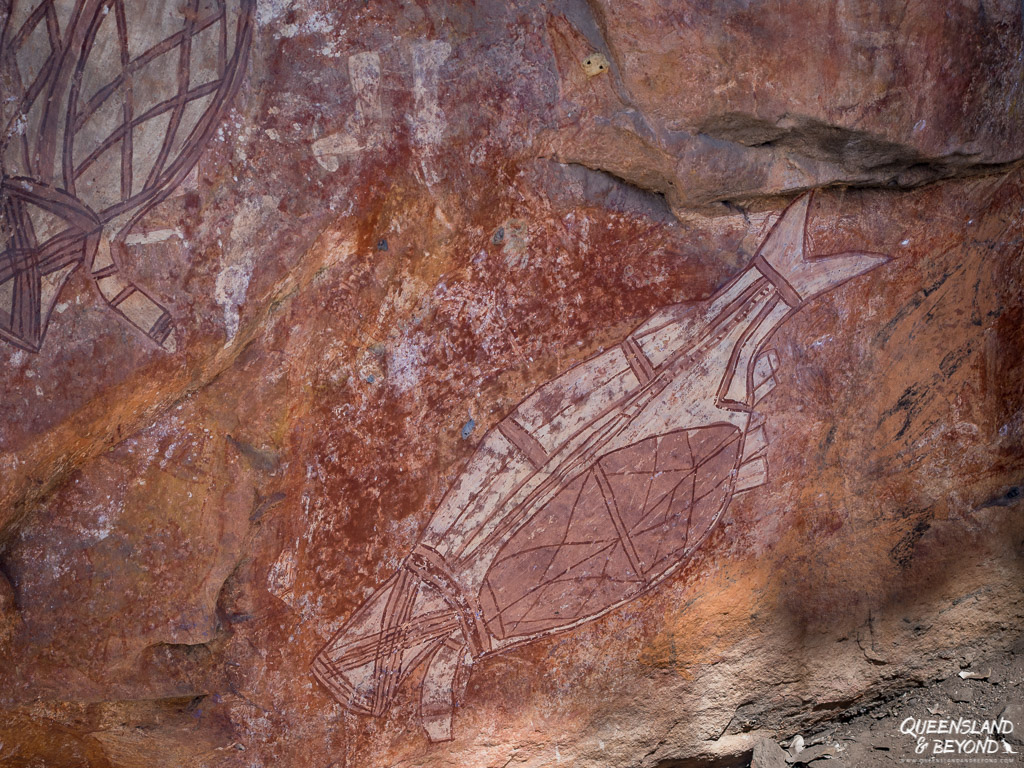 Rock art at Kakadu National Park
