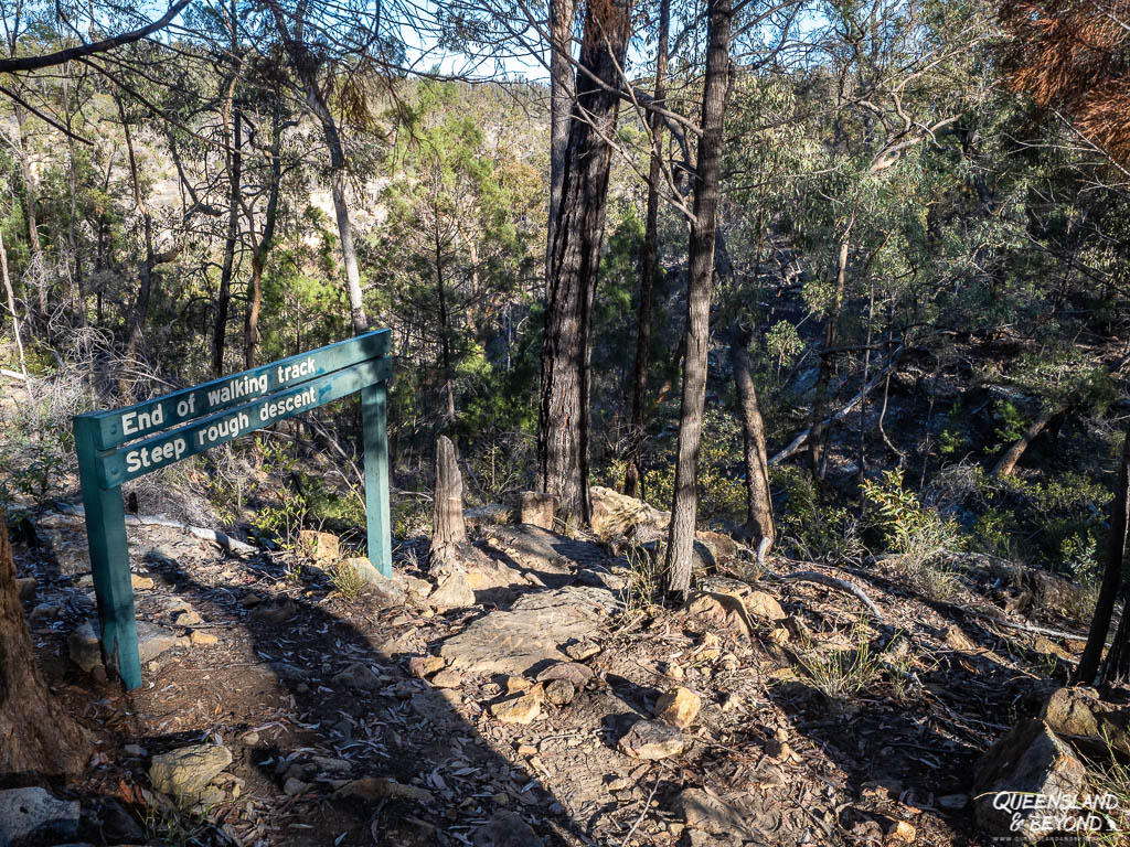 Track into Robinson Gorge, Expedition National Park