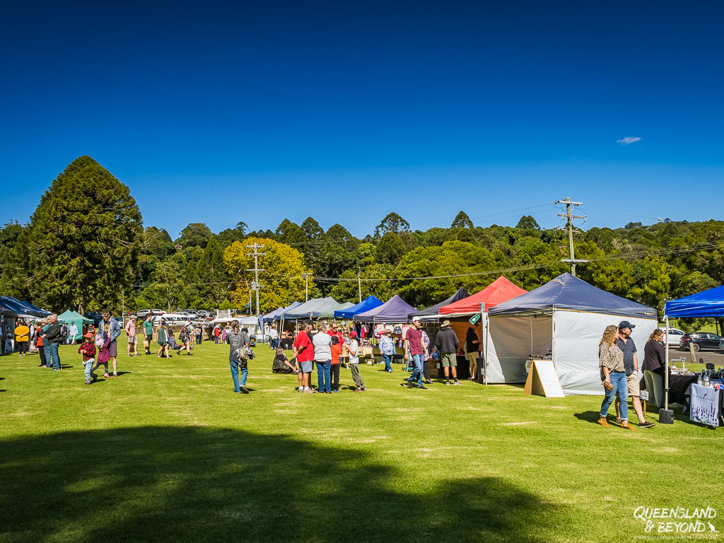 Market at Bunya Mountains National Park