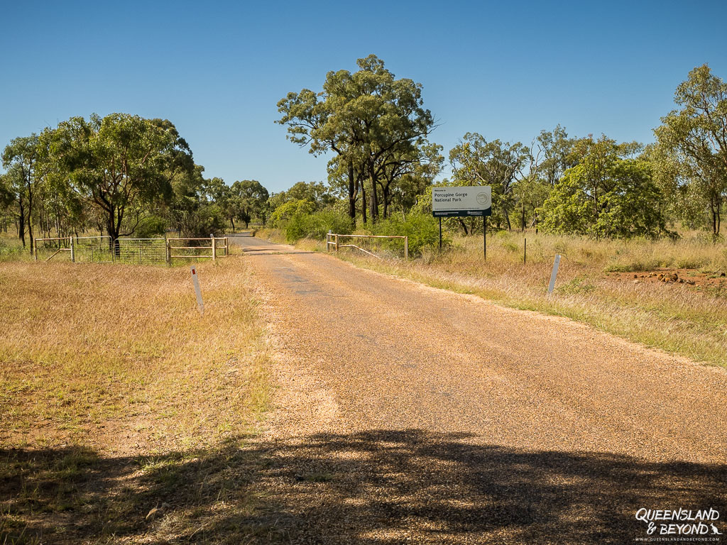 Entrance to Porcupine Gorge National Park, Queensland, Australia