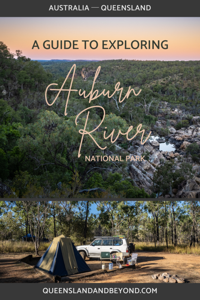 Auburn River National Park is only a tiny national park but it's a lovely stop for a night or two of camping.