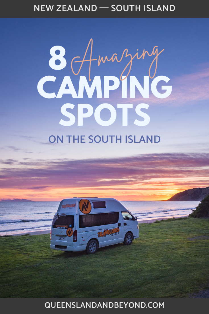 We've camped in some ordinary campgrounds in New Zealand but we also found some really amazing ones! Here are my 8 favourite campsites on the South Island.