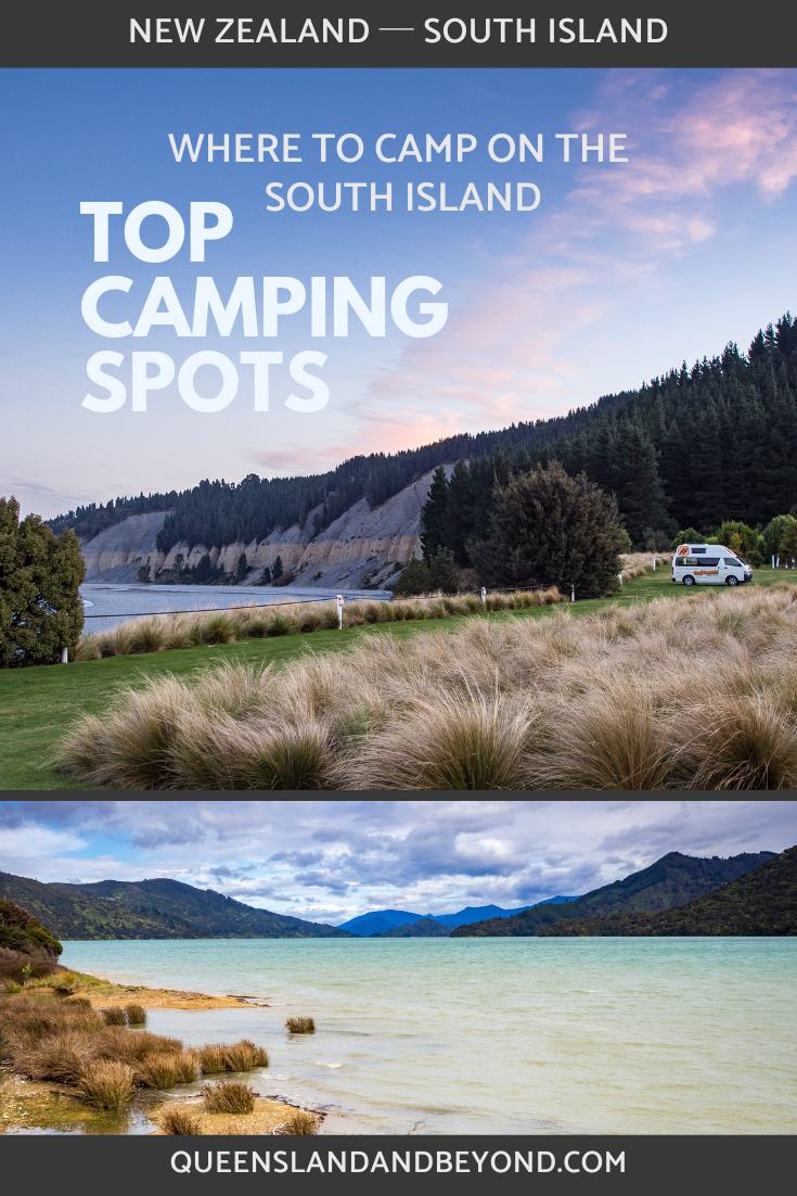 We've camped in some ordinary campgrounds in New Zealand but we also found some really amazing ones! Here are my 8 favourite campsites on the South Island.