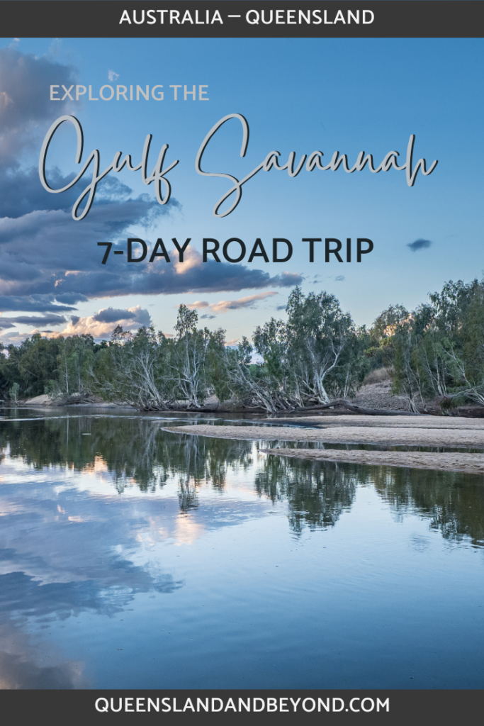 Explore the Gulf Savannah region in Queensland on a 7-day road trip, taking in beautiful rivers, gorges, lava tubes and national parks.