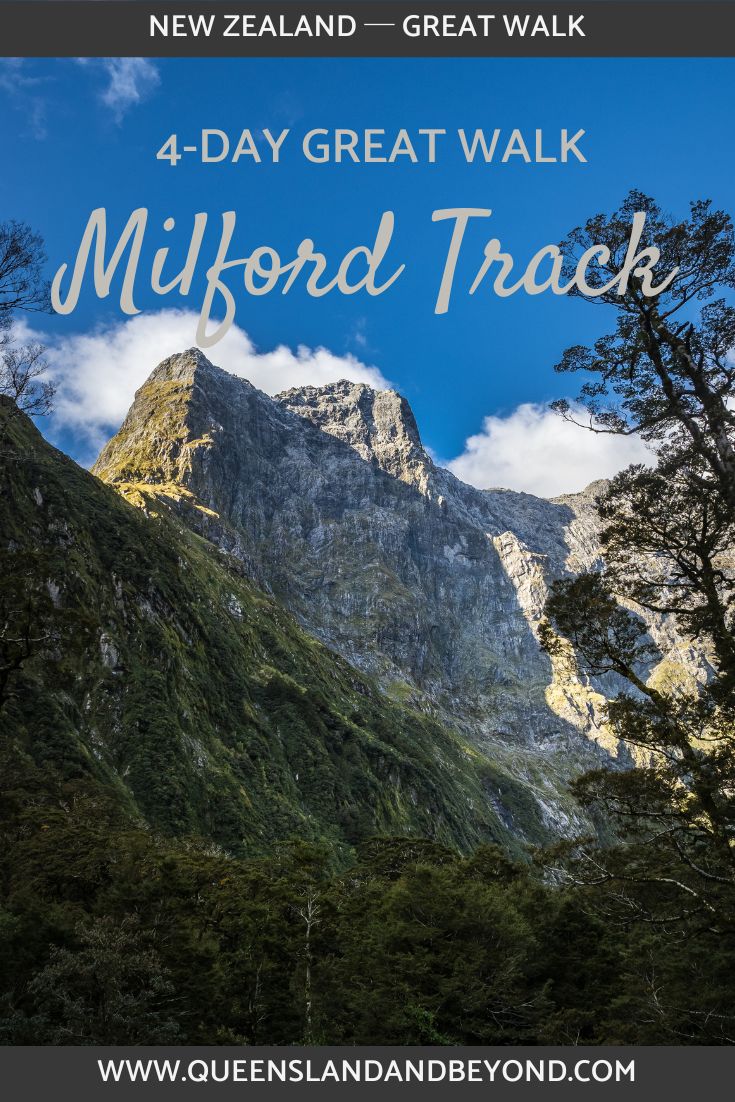 Pin for Hiking the 4-day Milford Track post