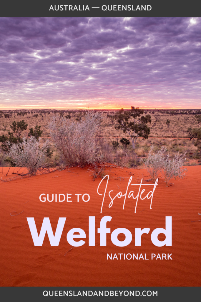 Welford National Park is a remote slice of the Queensland Outback. It's a long way but this mini-desert is worth exploring! Here's what you need to know about Welford.